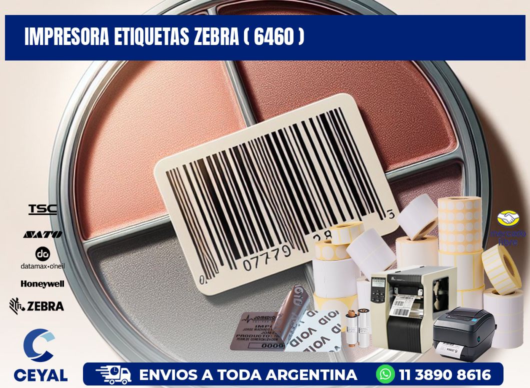impresora etiquetas zebra ( 6460 )