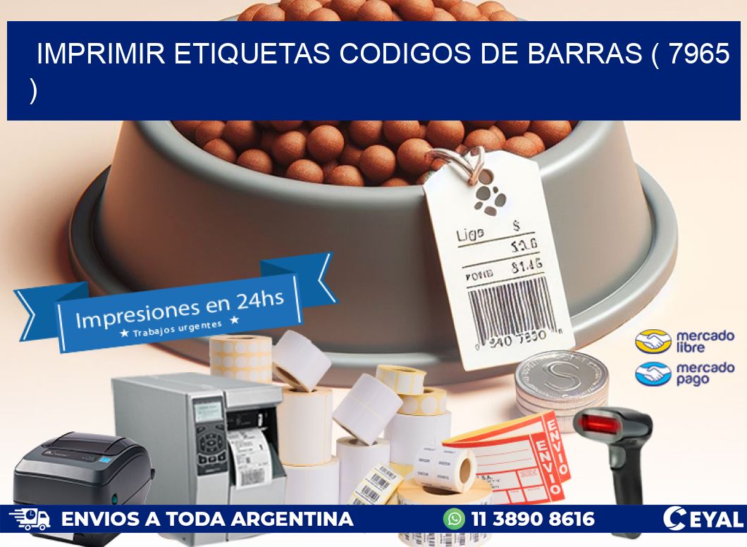 imprimir etiquetas codigos de barras ( 7965 )