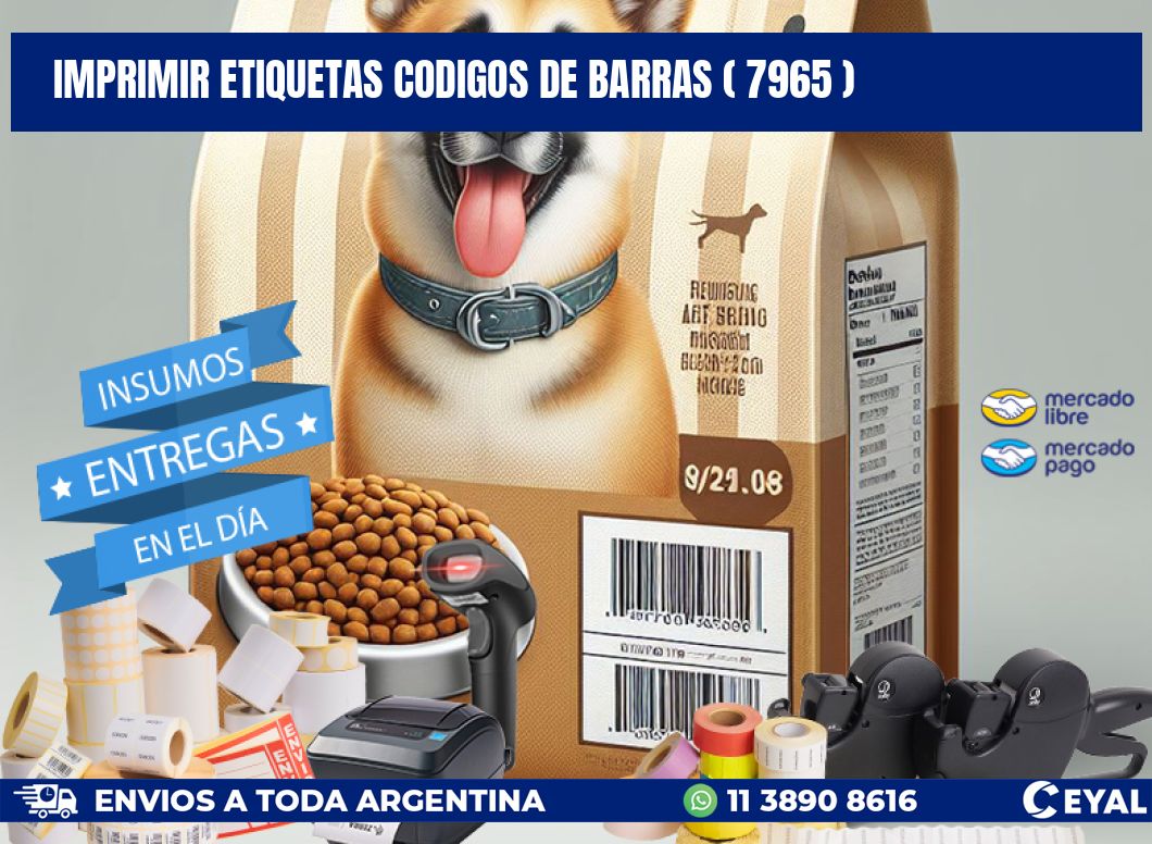imprimir etiquetas codigos de barras ( 7965 )