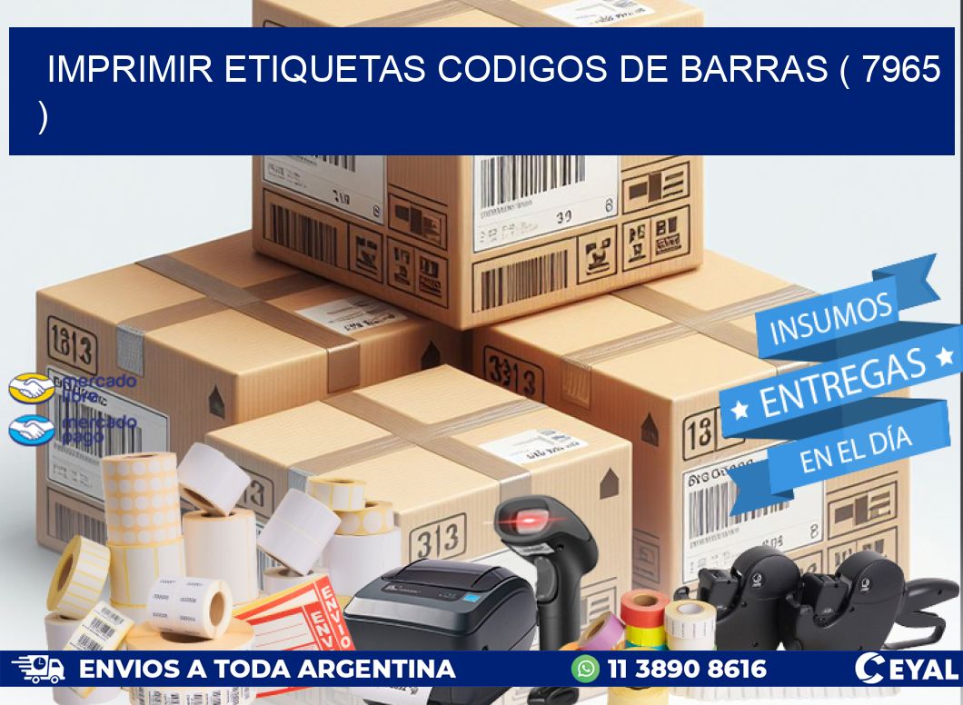 imprimir etiquetas codigos de barras ( 7965 )