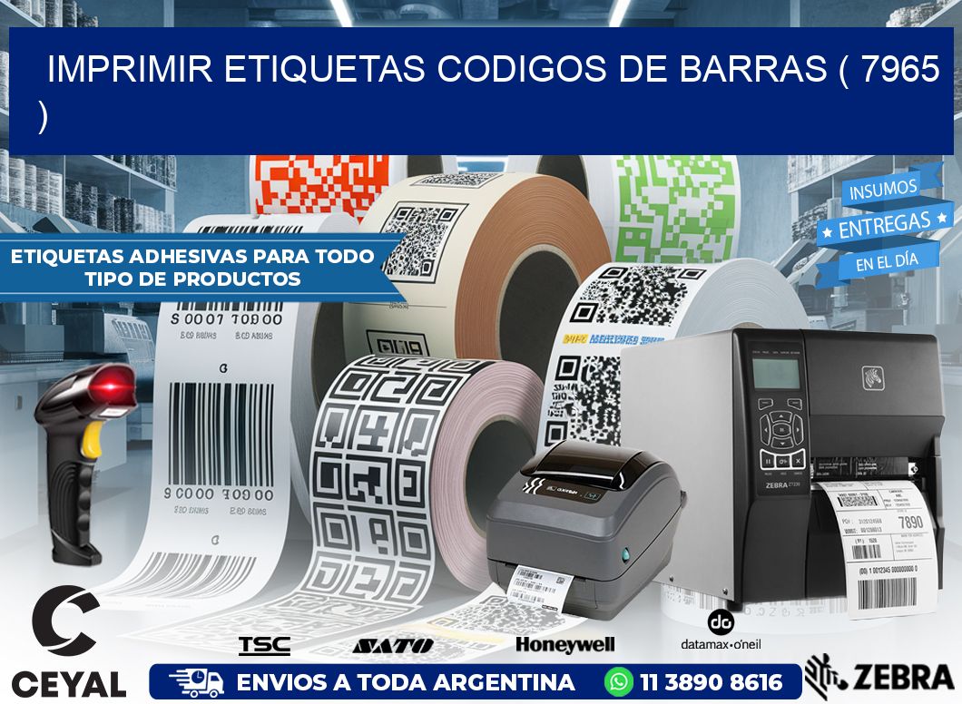 imprimir etiquetas codigos de barras ( 7965 )