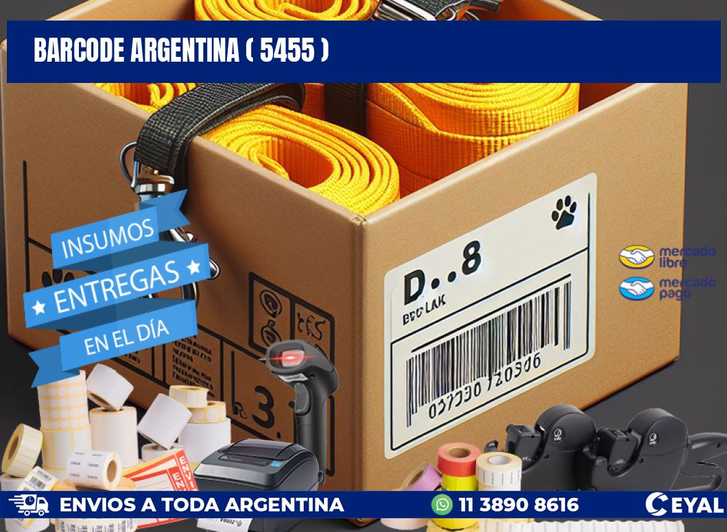 BARCODE ARGENTINA ( 5455 )