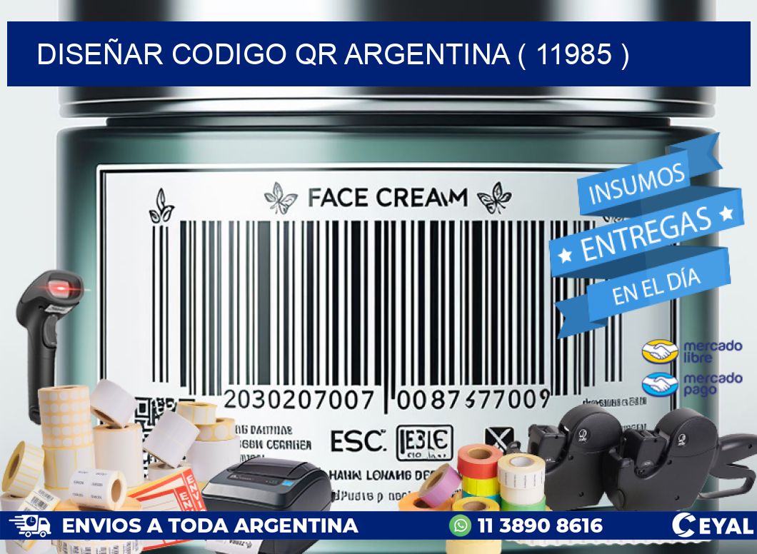 DISEÑAR CODIGO QR ARGENTINA ( 11985 )