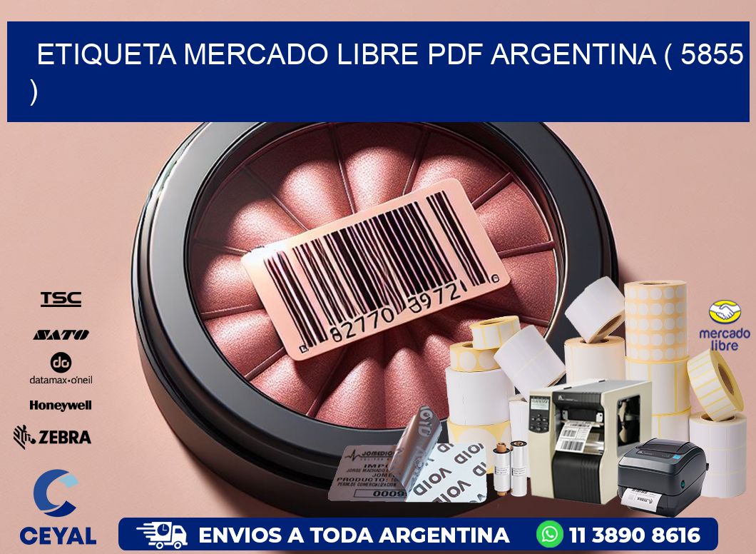 ETIQUETA MERCADO LIBRE PDF ARGENTINA ( 5855 )