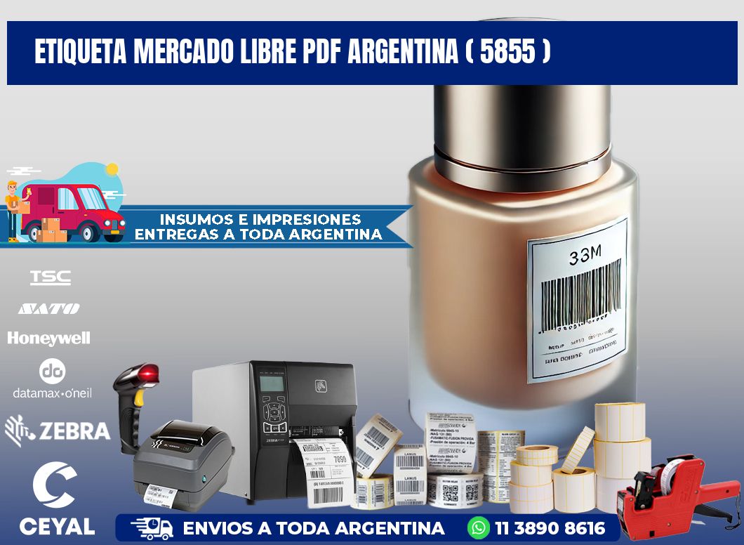 ETIQUETA MERCADO LIBRE PDF ARGENTINA ( 5855 )