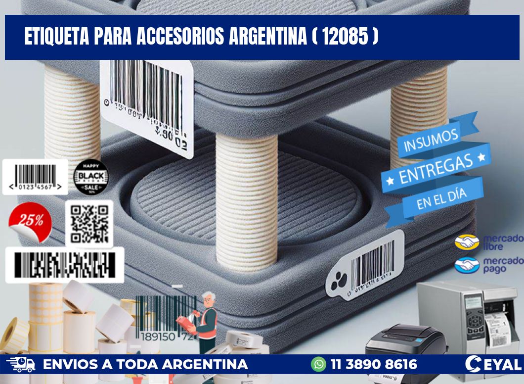 ETIQUETA PARA ACCESORIOS ARGENTINA ( 12085 )