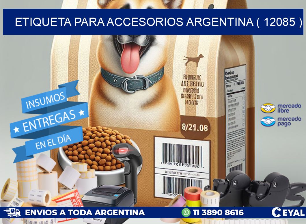 ETIQUETA PARA ACCESORIOS ARGENTINA ( 12085 )