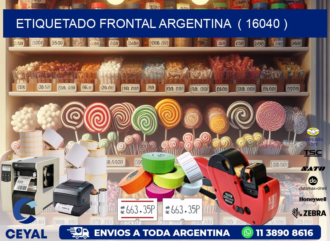 ETIQUETADO FRONTAL ARGENTINA  ( 16040 )