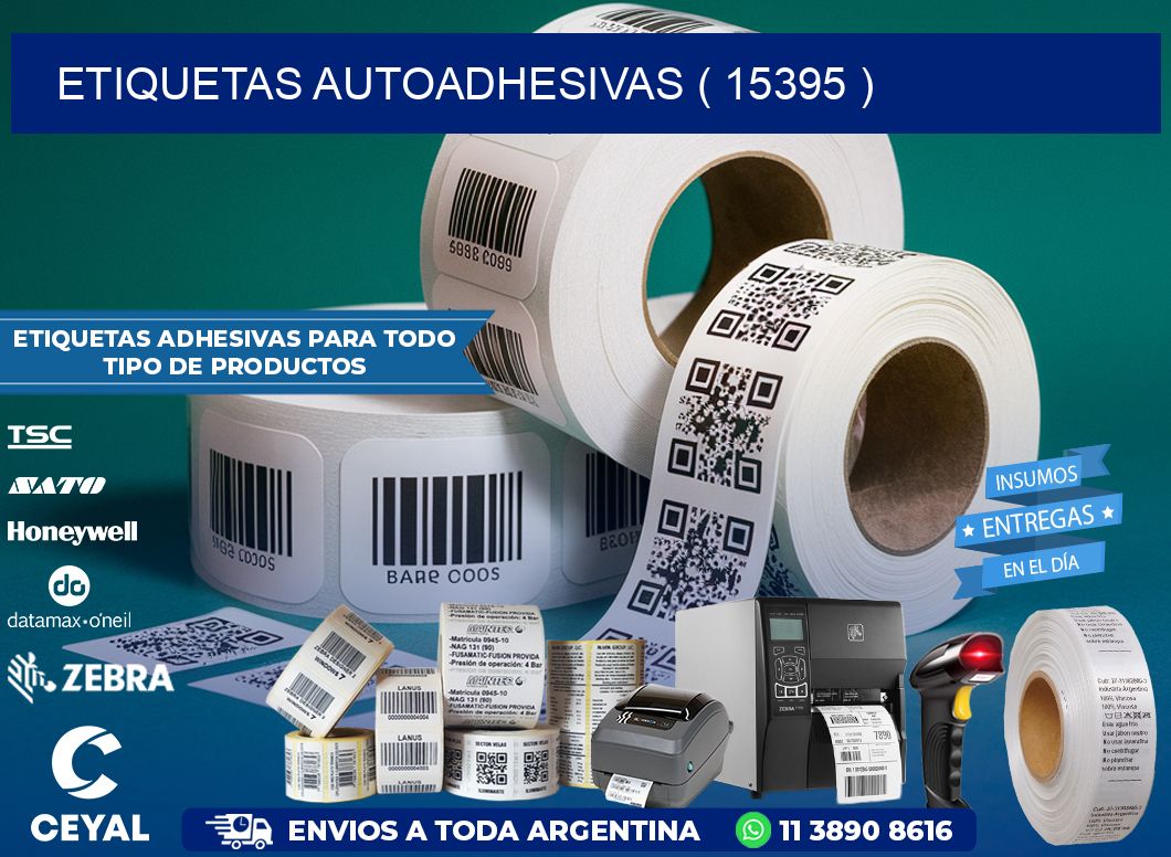 ETIQUETAS AUTOADHESIVAS ( 15395 )