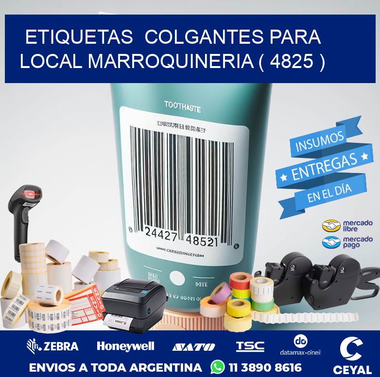 ETIQUETAS  COLGANTES PARA LOCAL MARROQUINERIA ( 4825 )