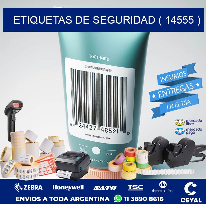 ETIQUETAS DE SEGURIDAD ( 14555 )