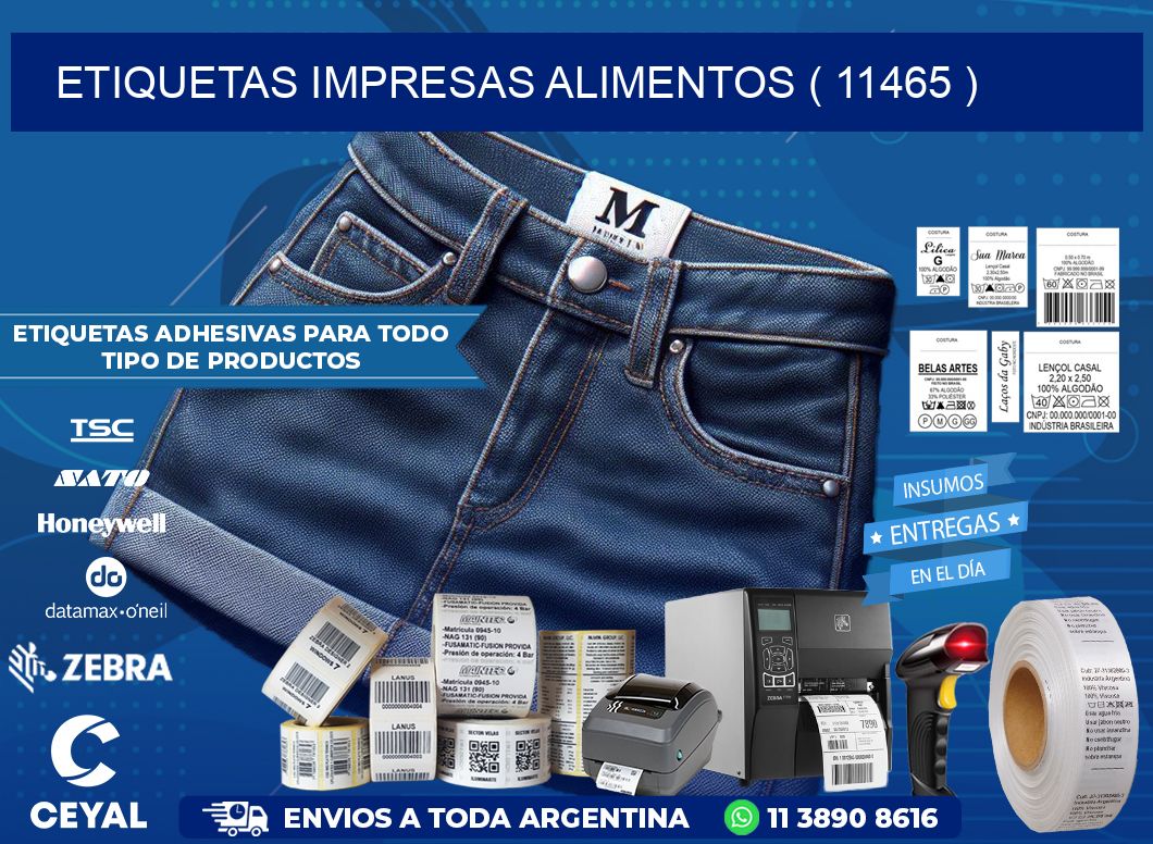 ETIQUETAS IMPRESAS ALIMENTOS ( 11465 )