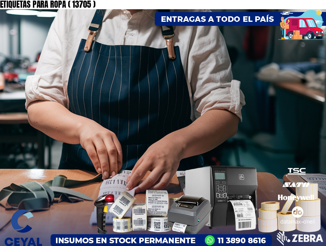 ETIQUETAS PARA ROPA ( 13705 )
