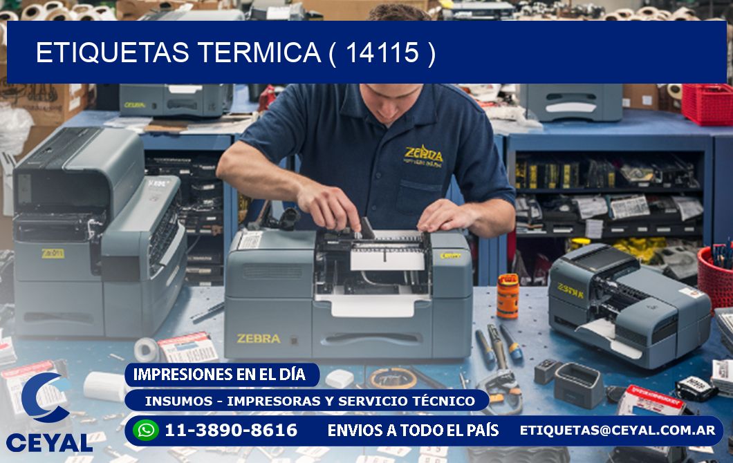 ETIQUETAS TERMICA ( 14115 )