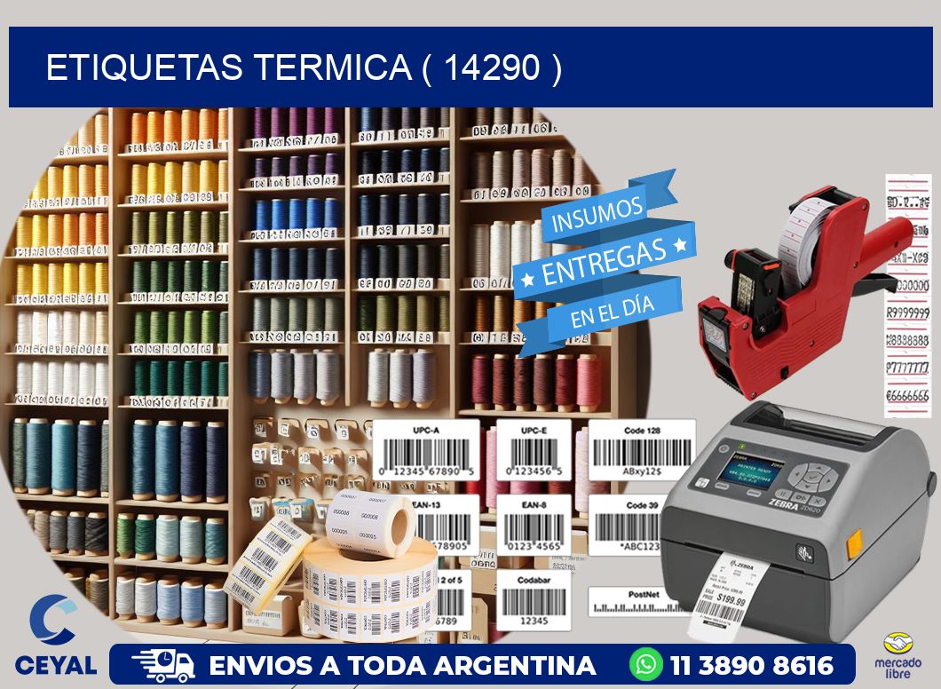ETIQUETAS TERMICA ( 14290 )
