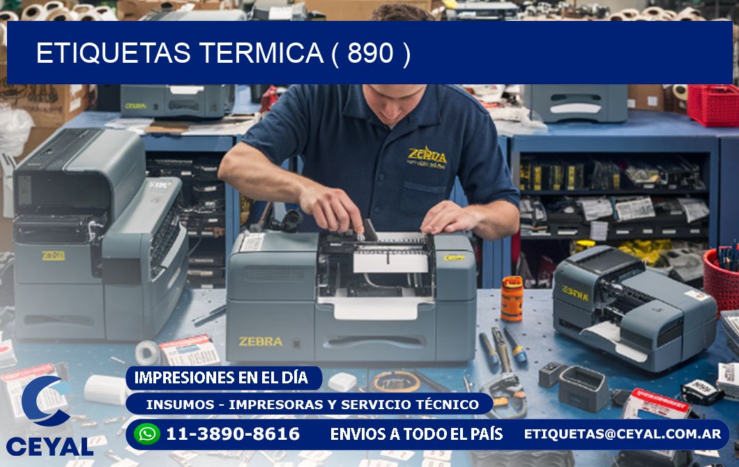 ETIQUETAS TERMICA ( 890 )