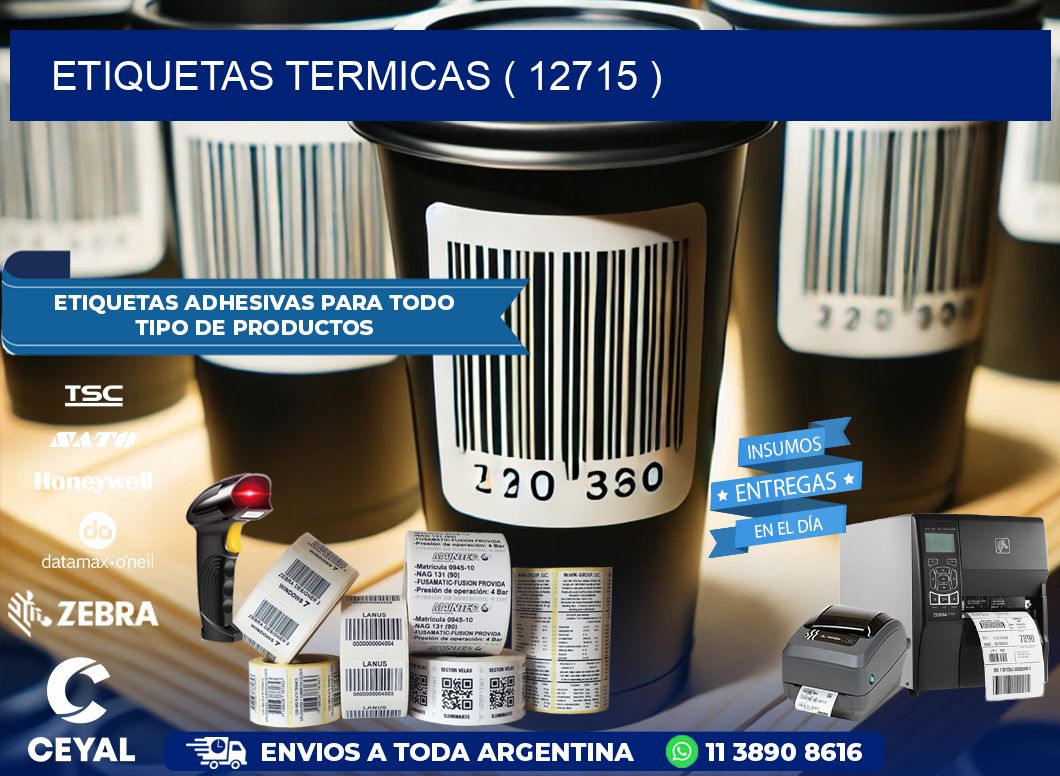 ETIQUETAS TERMICAS ( 12715 )