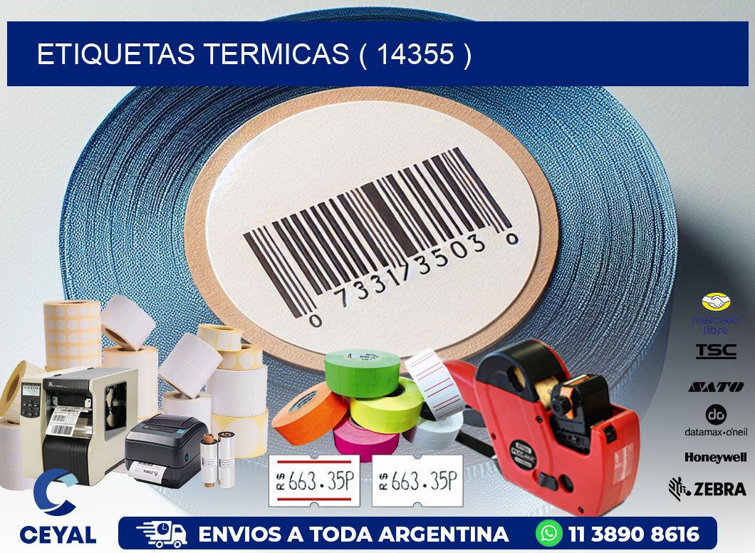 ETIQUETAS TERMICAS ( 14355 )