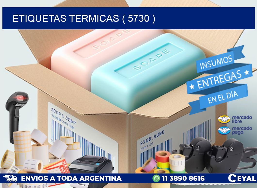 ETIQUETAS TERMICAS ( 5730 )