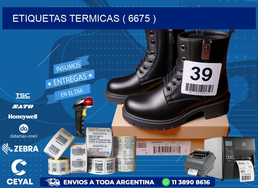 ETIQUETAS TERMICAS ( 6675 )