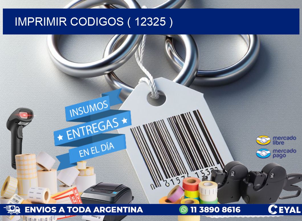 IMPRIMIR CODIGOS ( 12325 )