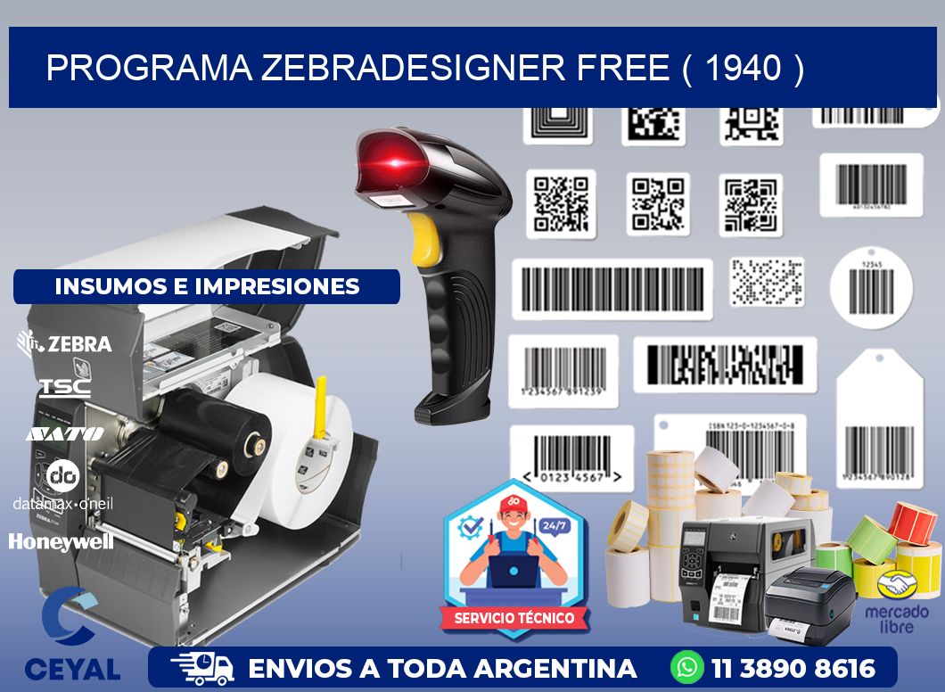 PROGRAMA ZEBRADESIGNER FREE ( 1940 )