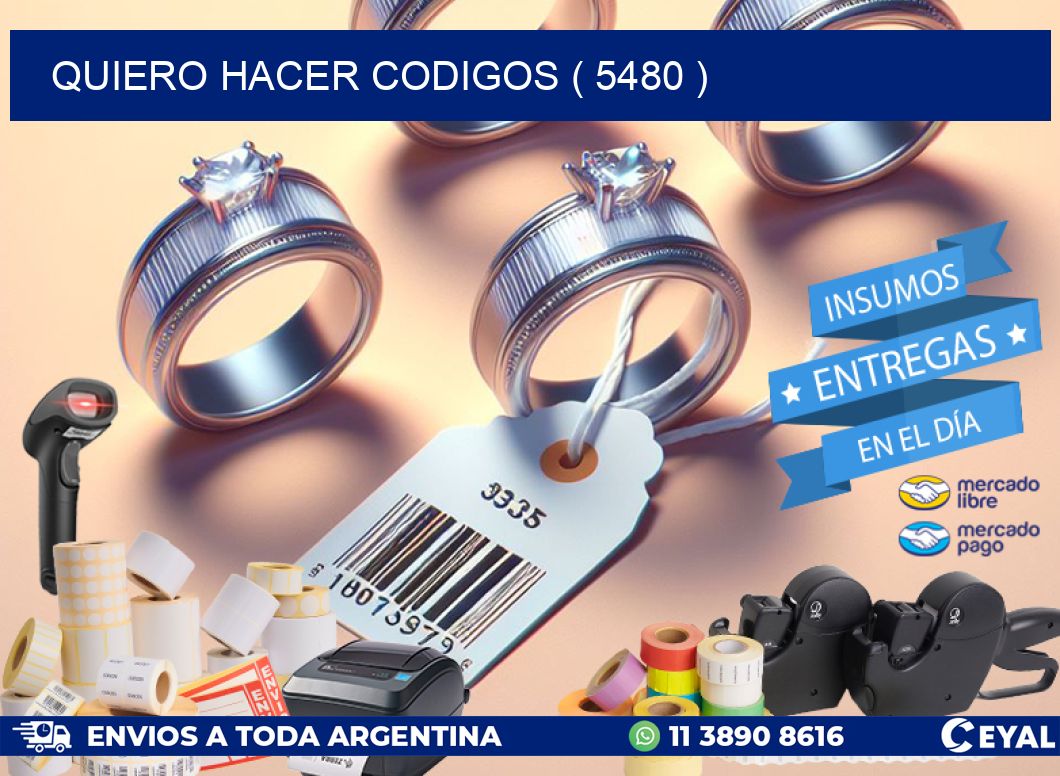 QUIERO HACER CODIGOS ( 5480 )