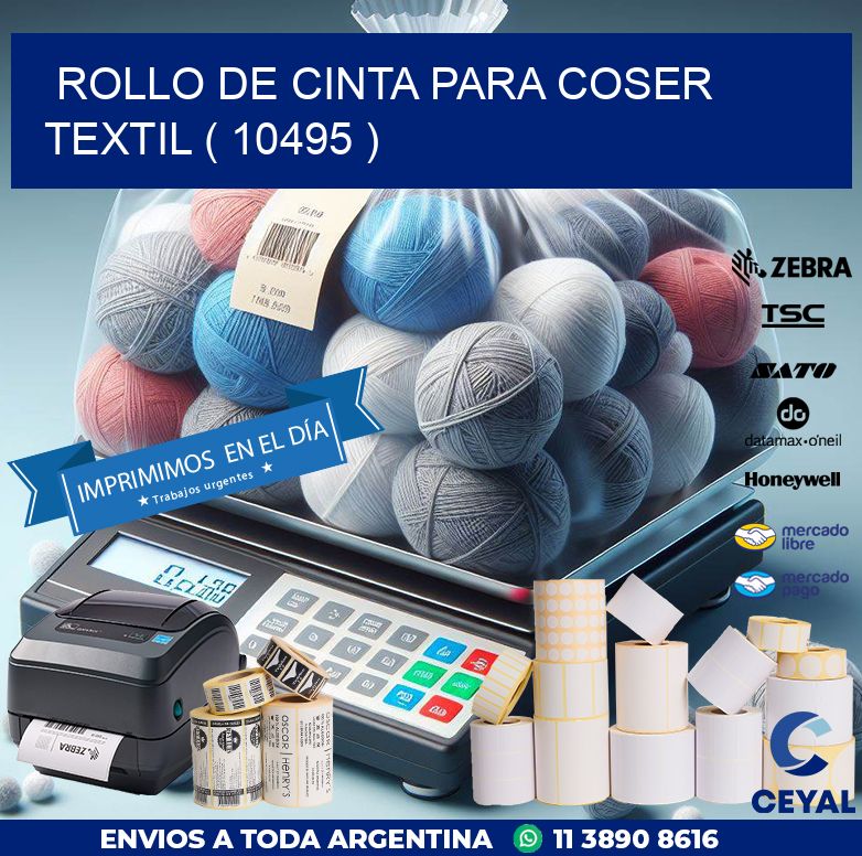 ROLLO DE CINTA PARA COSER TEXTIL ( 10495 )