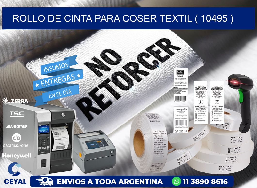 ROLLO DE CINTA PARA COSER TEXTIL ( 10495 )