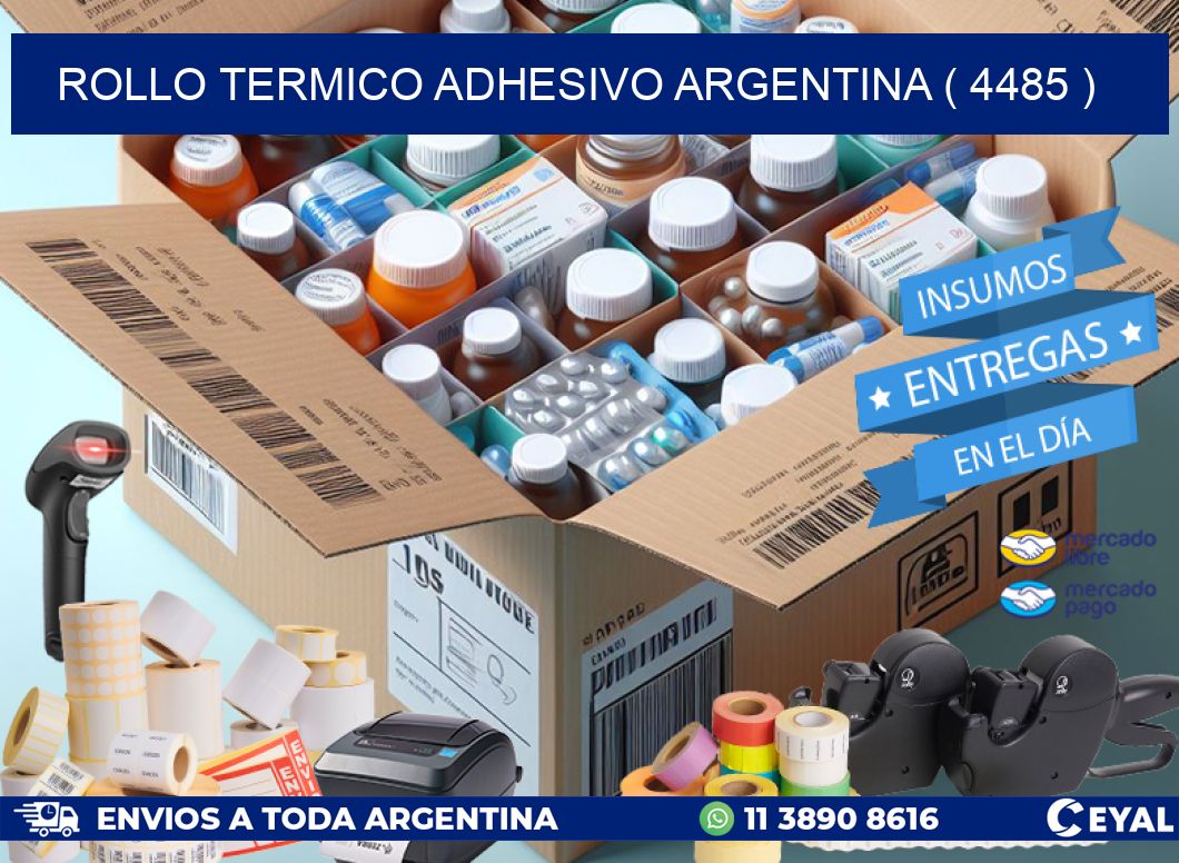 ROLLO TERMICO ADHESIVO ARGENTINA ( 4485 )