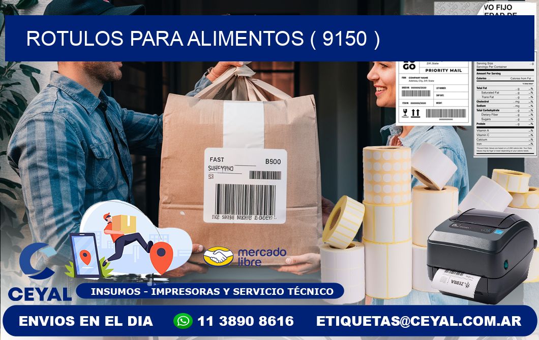 ROTULOS PARA ALIMENTOS ( 9150 )