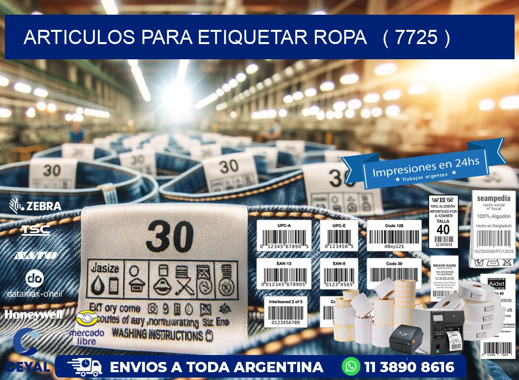 articulos para etiquetar ropa   ( 7725 )