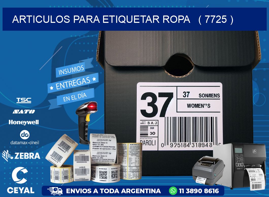articulos para etiquetar ropa   ( 7725 )