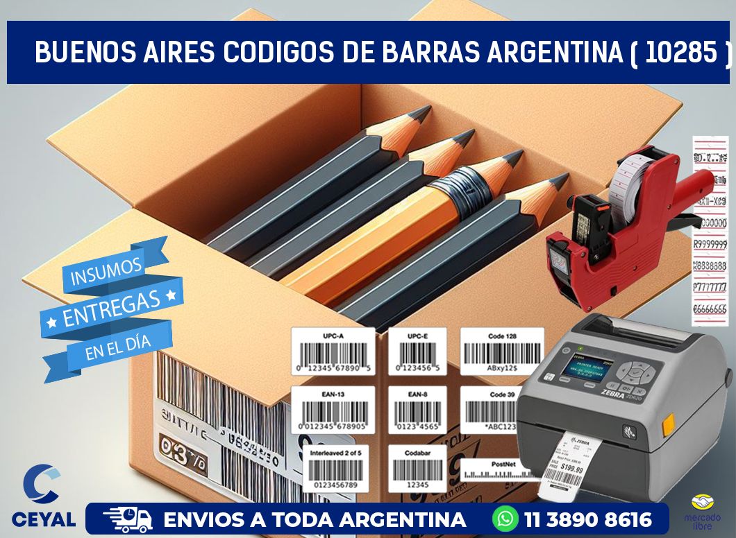 buenos aires codigos de barras argentina ( 10285 )