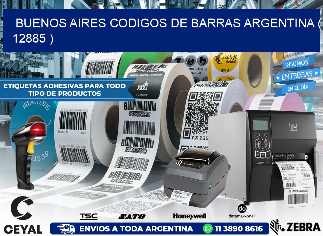 buenos aires codigos de barras argentina ( 12885 )