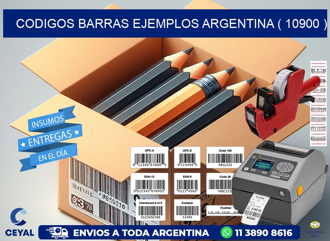 codigos barras ejemplos argentina ( 10900 )