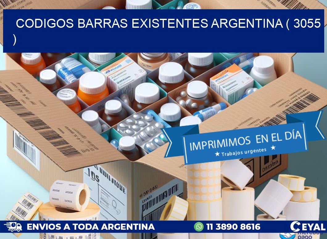 codigos barras existentes argentina ( 3055 )