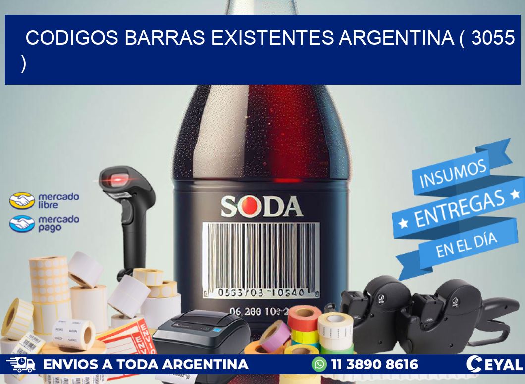 codigos barras existentes argentina ( 3055 )