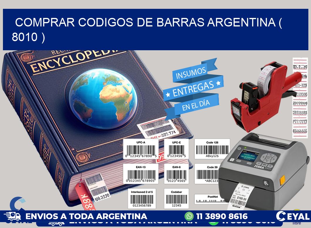 comprar codigos de barras argentina ( 8010 )