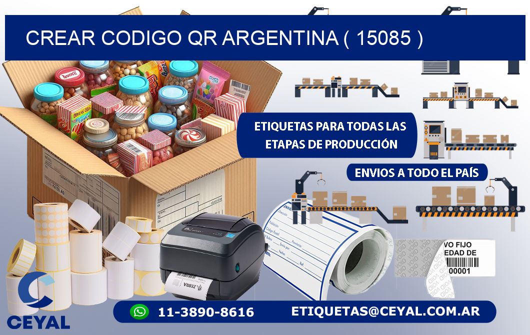 crear codigo qr argentina ( 15085 )
