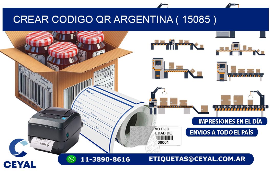 crear codigo qr argentina ( 15085 )