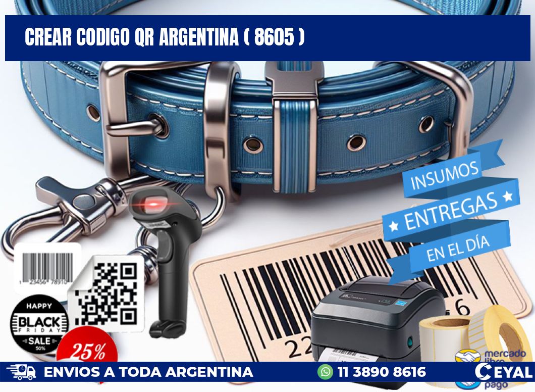 crear codigo qr argentina ( 8605 )