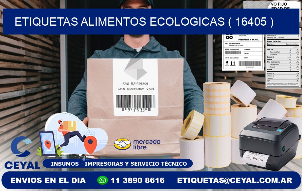 etiquetas alimentos ecologicas ( 16405 )