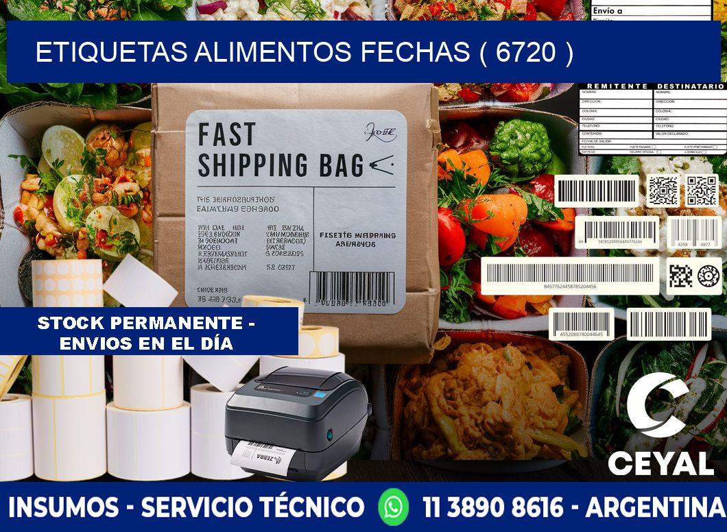 etiquetas alimentos fechas ( 6720 )