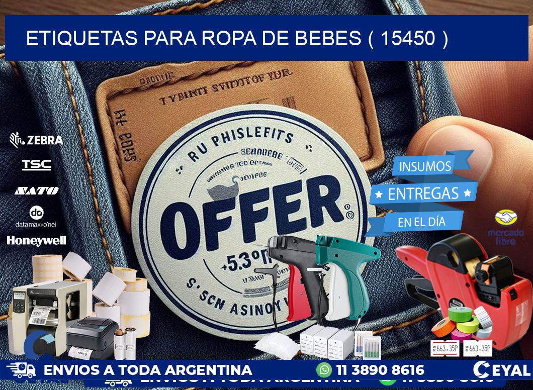 etiquetas para ropa de bebes ( 15450 )