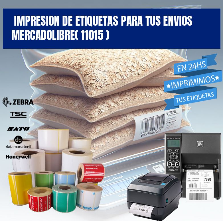 impresion de etiquetas para tus envios mercadolibre( 11015 )