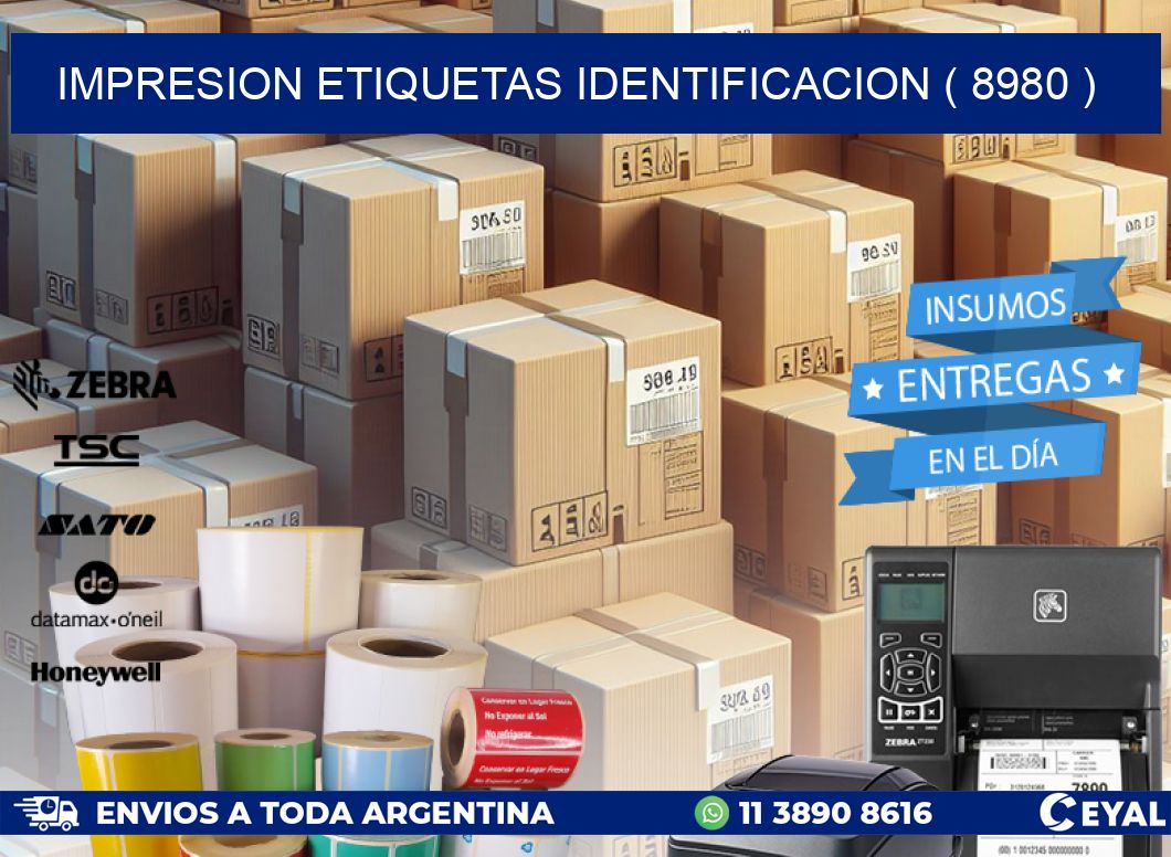 impresion etiquetas identificacion ( 8980 )