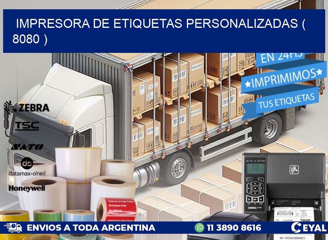 impresora de etiquetas personalizadas ( 8080 )