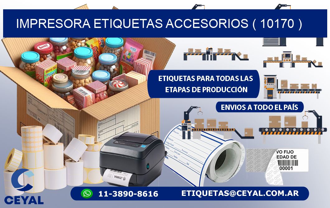 impresora etiquetas accesorios ( 10170 )