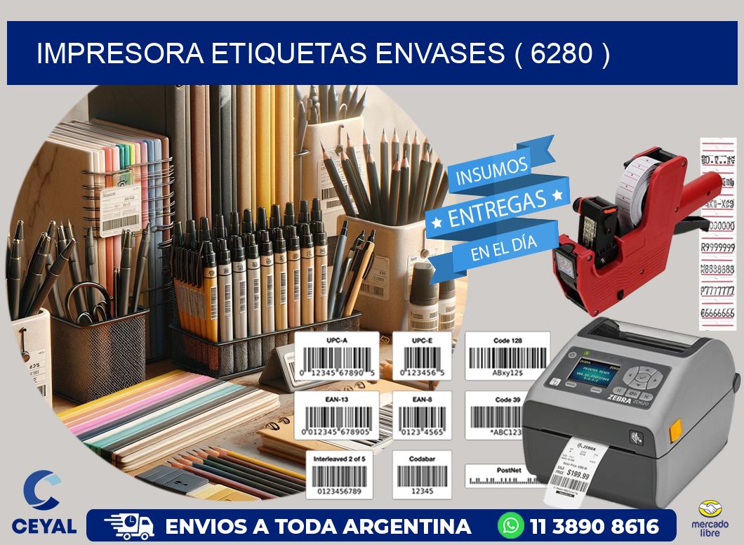 impresora etiquetas envases ( 6280 )